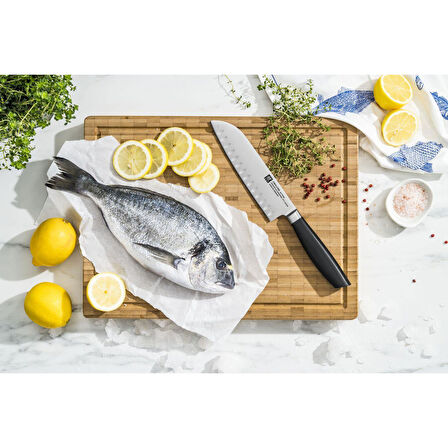 Zwilling All Star 18 Cm Santoku Bıçağı Siyah - 337681840