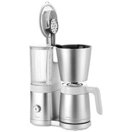 ZWILLING Enfinigy Drip Filtre Kahve Makinesi, 1,25Lt Gümüş Beyazı - 531060000