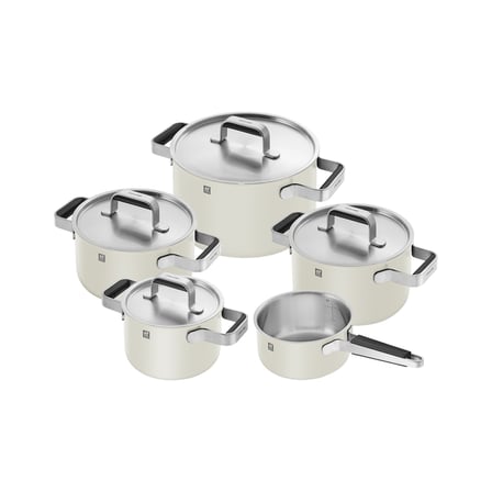 Zwilling Pure Tencere Seti 5 Parça Fildişi