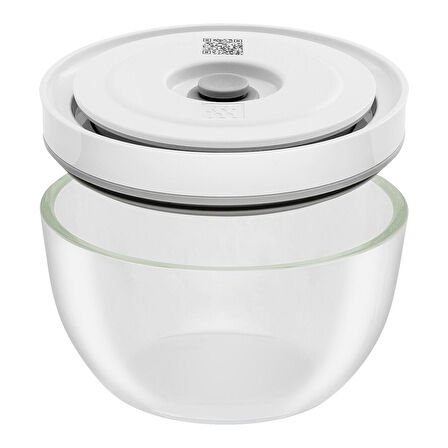 ZWILLING Fresh&Save BOWLS Vacuum Bowl Set S/M/L 6-parça Cam Şeffaf-Beyaz - 1031016