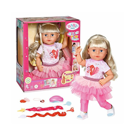 833018 Baby Born Kız Kardeş Bebeği 43 c