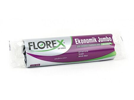 Florex Ekonomik Jumbo Çöp Poşeti 80X110 cm