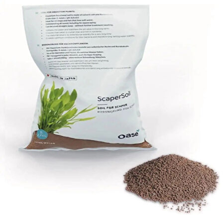 OASE ScaperLine Soil 3lt Brown Aktif Toprak
