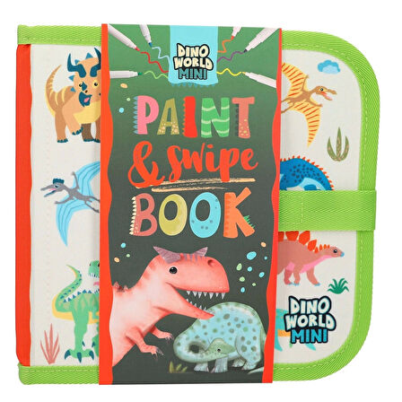 TopModel Dino World Paint & Swipe Book