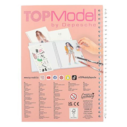 TOPModel Cep Boy Boyama Kitabı 413165