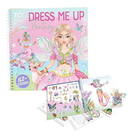 Top Model Dress Me Up Fantasy Çıkartma Kitabı 13439