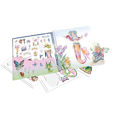 Top Model Dress Me Up Fantasy Çıkartma Kitabı 13439