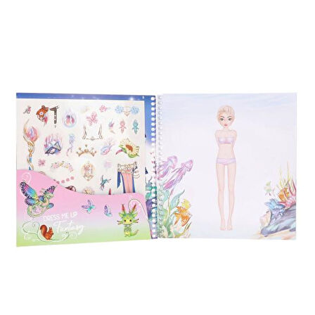 Top Model Dress Me Up Fantasy Çıkartma Kitabı 13439