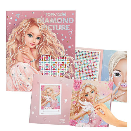 TOP Model Diamond Resimli Çıkartma Kitabı 13482