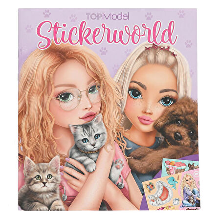TOPModel Kediler-Köpekler Çıkartma Kitabı 13571
