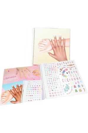 Depesche TOPModel 14000 Hand Designer El ve Tırnak Tasarım Boyama Kitabı Stickerlı 46 Sayfa