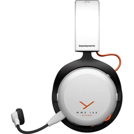 beyerdynamic MMX 150 Wireless Arctic White Oyuncular için Çıkabilir Mikrofonlu Kablosuz Headset