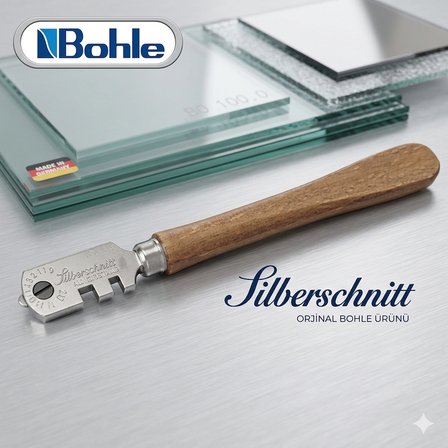 Orjinal Bohle Cam Kesme Elması Silberschnitt Almanya Üretim BO 100.0