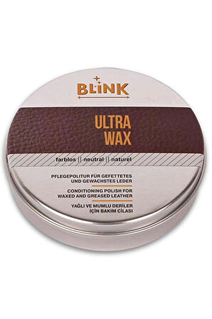 Blink Ultra Wax Yağlı ve Mumlu Deriler İçin 125 ML Bakım Cilası