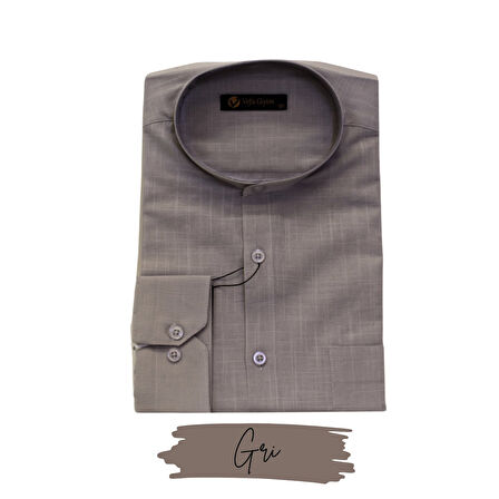 UMRE MARKET TAM DÜĞME KETEN SAFFAN GÖMLEK