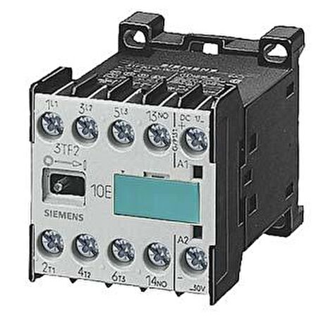 Sıemens,3Tf2010-0Ap0 4Kw 9A Kontaktör 230Vac 1No