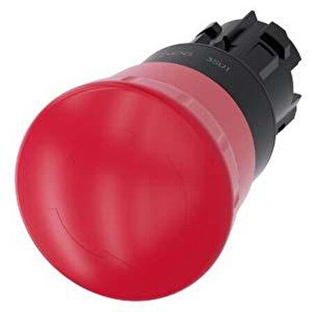 Sıemens,3Su1000-1Hb20-0Aa0 Acil Stop Mantar Buton 40Mm