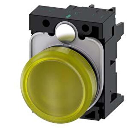 Sıemens,3Su1102-6Aa30-1Aa0 Komple Sinyal Lamba 24V Ac/Dc