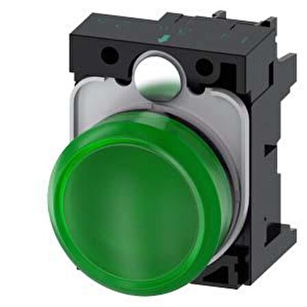 Sıemens,3Su1102-6Aa40-1Aa0 Komple Sinyal Lamba 24V Ac/Dc
