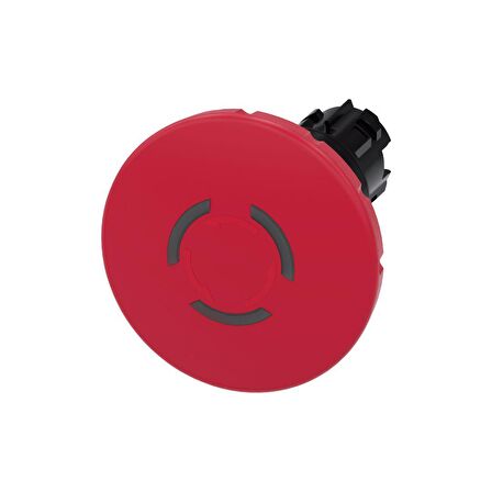 Siemens 3Su1001-1Jb20-0Aa0, 60Mm Işıklı Acil Stop Mantar Buton