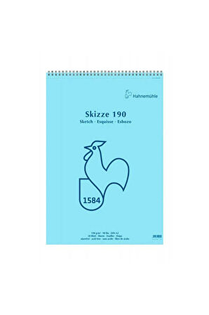 Sketch Pad Spiral 190g A2 50 Yaprak