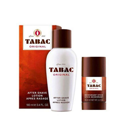 Tabac Original EDT 100 ml + Deostick 75 ml Erkek Parfüm Seti