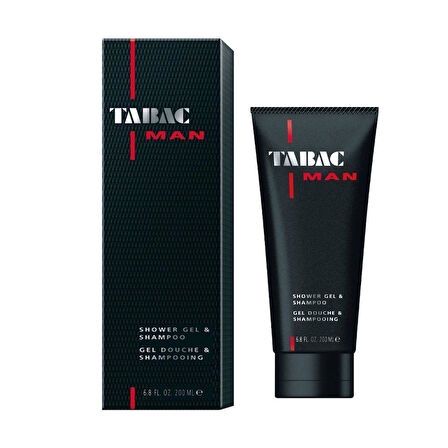 Tabac Man Shower Gel & Shampoo 200 ml Erkek Duş Jeli ve Şampuanı 