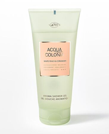 4711 Acqua Colonia White Peach & Coriander Shower Gel 200 ml Duş Jeli