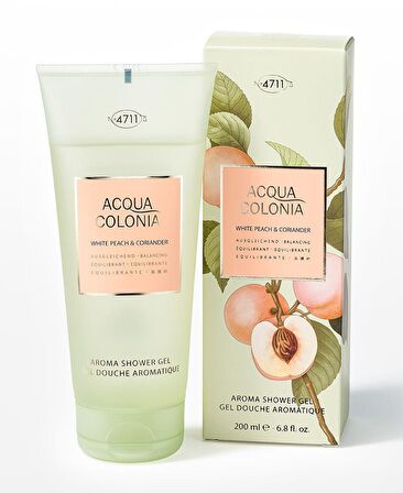 4711 Acqua Colonia White Peach & Coriander Shower Gel 200 ml Duş Jeli