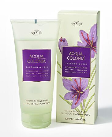 4711 Acqua Colonia Saffron & Iris Shower Gel 200 ml Duş Jeli