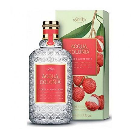 4711 Acqua Colonia Lychee & White Mint EDC 170 ml Kadın Parfümü