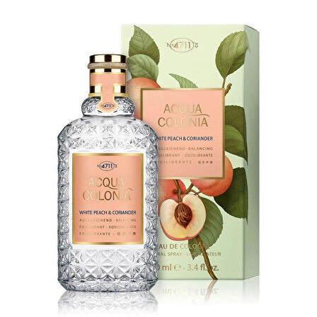 4711 Acqua Colonia Balancing White Peach & Coriander EDC 100 ml Unisex Parfüm