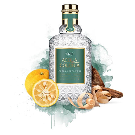 4711 Acqua Colonia Yuzu & Cedarwood EDC 100 ml Unisex Parfüm