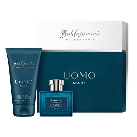 Baldessarini Uomo Mare EDT 50 ml + Shower Gel 150 ml Erkek Parfüm Seti