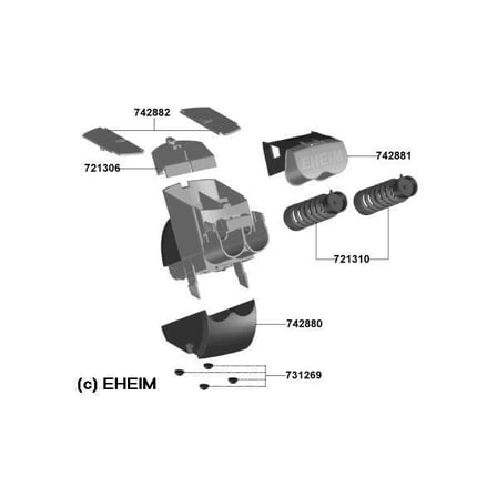 Eheim 3582 Otomatik Yemleme Makinesi İkili 2 x 80 ml