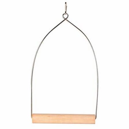 Ahşap Metal Askılı Kuş Tüneği 10,5x22,5 Cm