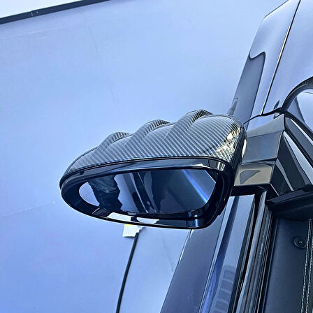 BYD SEAL AWD Karbon Fiber Görünüm Yan Dikiz Ayna Kapakları (ABS) 2’li Set