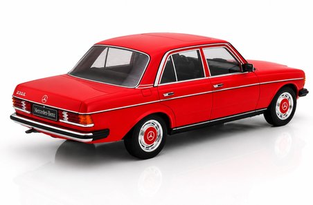Kk Scale 1:18 1975 Mercedes-Benz 230E W123 1 Kırmızı Diecast Model Arab
