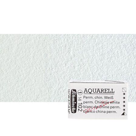 Schmincke Horadam Aquarell 1/1 Tablet 102 Permanent Chin White S1