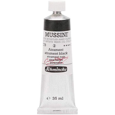 Mussini 35ml Yağlı Boya Seri:2 No:779 Atrament Black