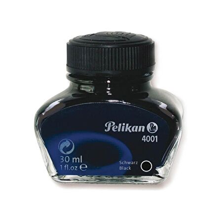 Pelikan 4001 Yazı Mürekkebi Siyah 30 ml