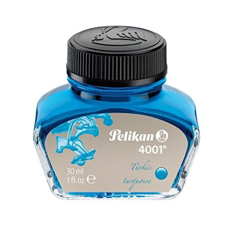 Pelikan 4001 Şişe Mürekkep 30 ml Turkuaz