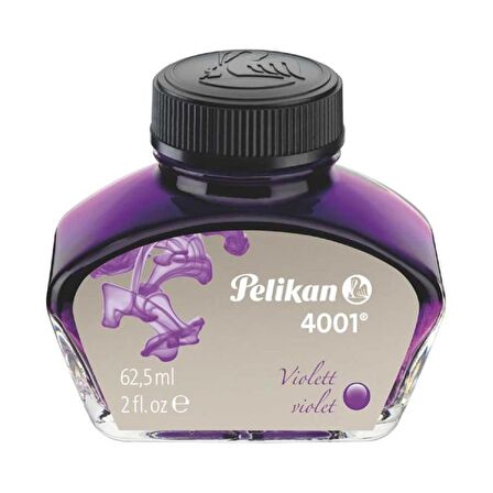 Pelikan 4001 Şişe Mürekkep 62.5 ml Mor