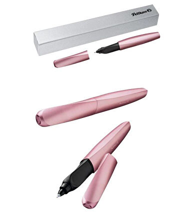 Pelikan Twist Roller Kalem Metalik Pembe R457