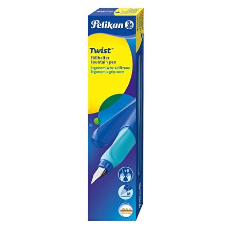 Pelikan Twist Dolma Kalem Tekli Kutu Mavi P457