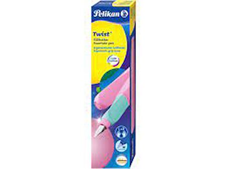 Pelikan Twist Dolma Kalem Tekli Kutu Pembe P457