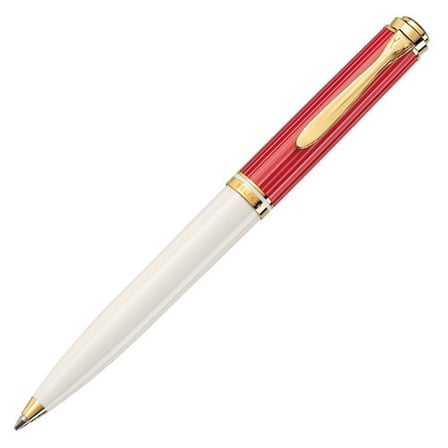 Pelikan K600 Red White Special Edition Tükenmez Kalem