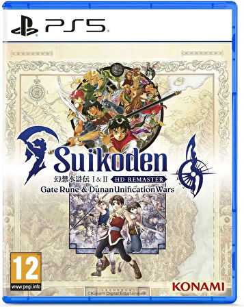 Suikoden I & II - HD Remaster Gate Rune & Dunan Unification Wars PS5 Oyun