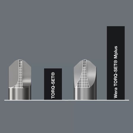 Wera 871/1 TORQ-SET® Mplus Bits, 25 mm, 10 x 25 mm