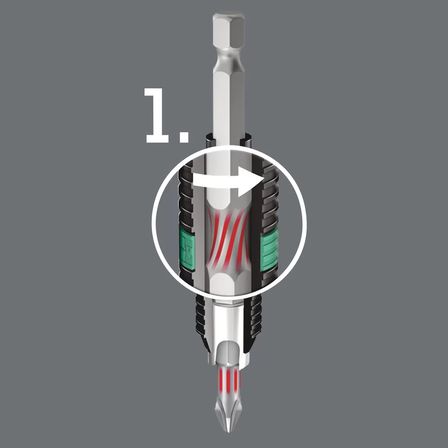 Wera 800/1 BTZ Bits, 1 x 5.5 x 25 mm